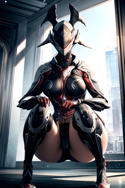 Garuda (warframe), Dimly Lit, Underpants Hentai AI Porn