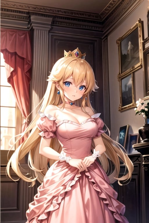 Princess Peach (super Mario Bros) Hentai IA pornografia