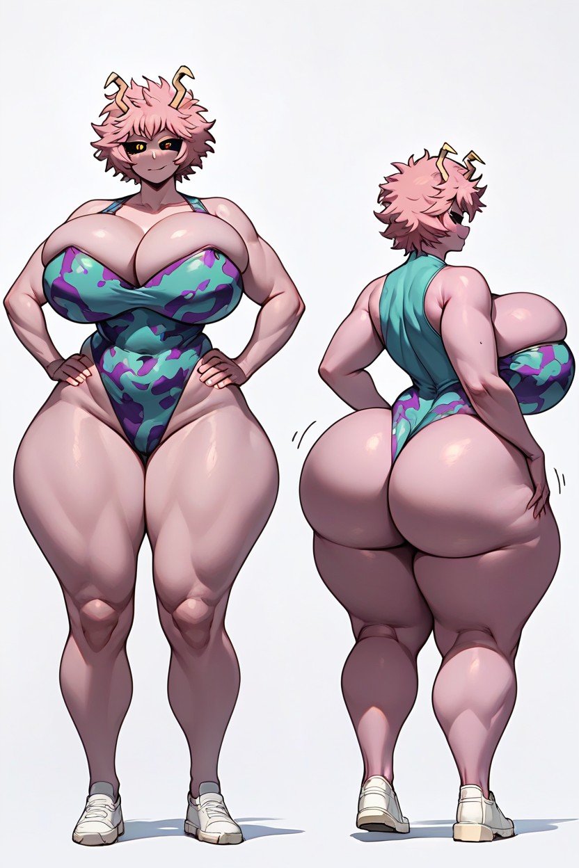 Giant Body, Mina Ashido, Bbw AI Porn