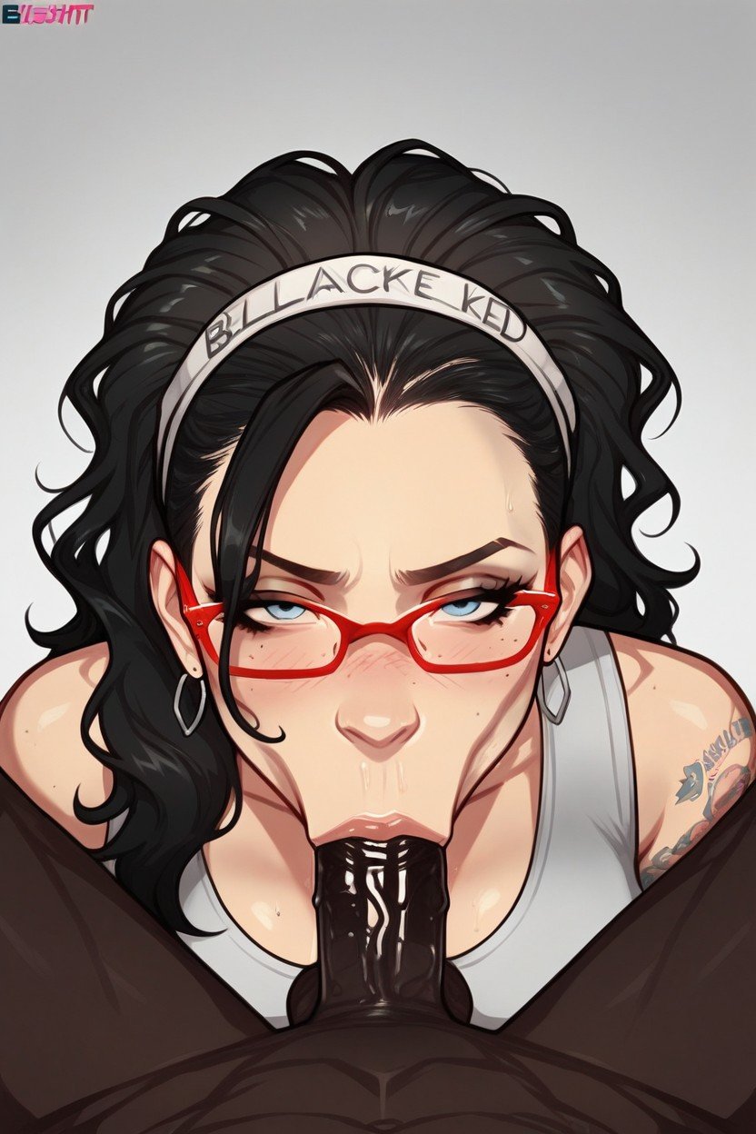 Red Glasses, Blacked, ハードライトAIポルノ