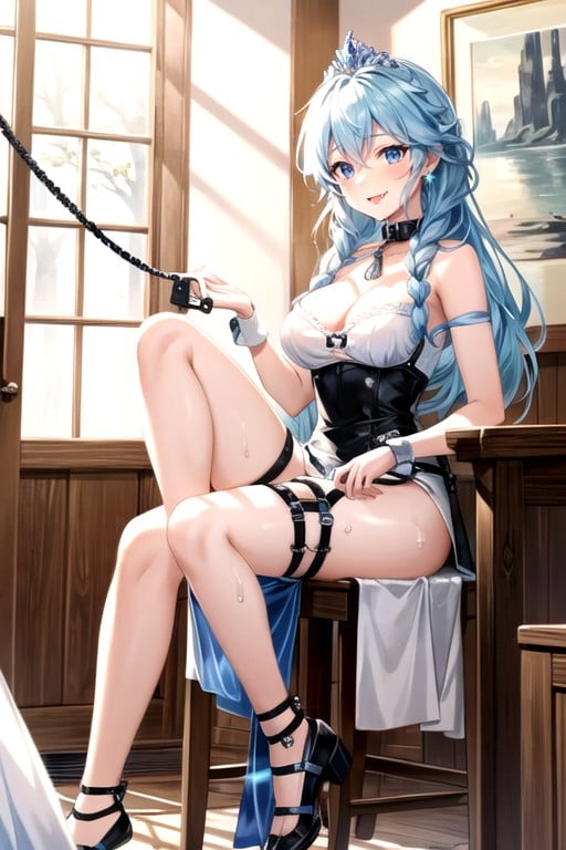 Milking Machine, Strap Harness, Leg Spreader Obedience ChairヘンタイAIポルノ