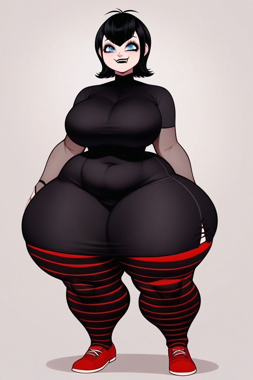 Black Dress, Mavis Dracula, Pawg Pornografia de IA