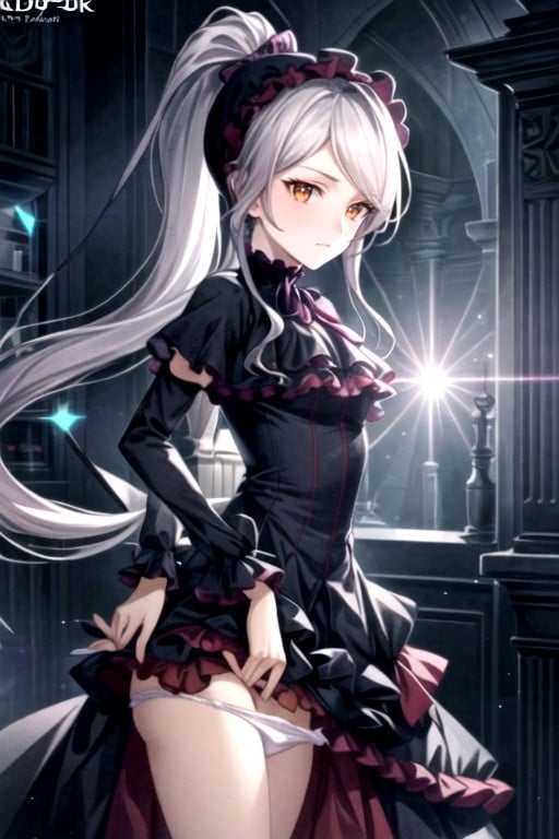 Bajando Las Bragas, Shalltear Bloodfallen (overlord), Ultra DetalladoPorno IA de transexuales