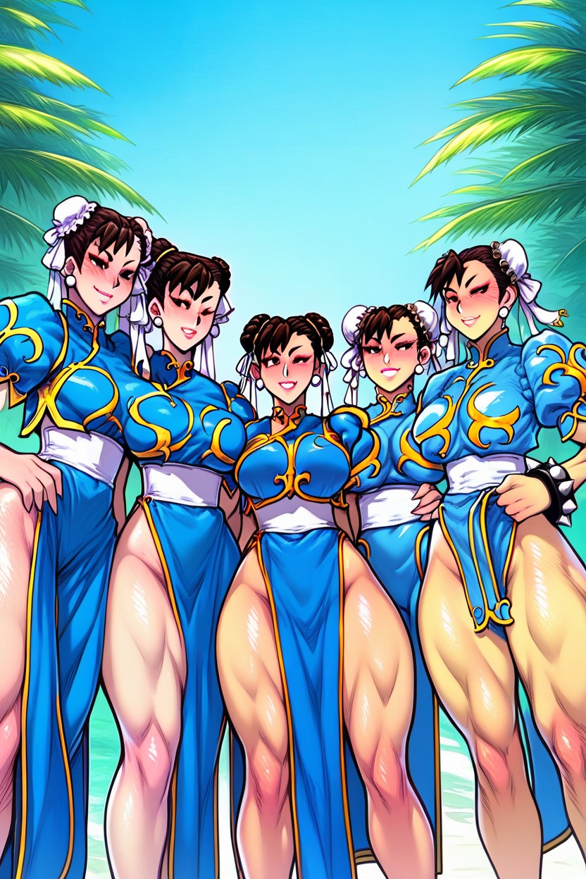 Chun-li, Chun-li, Chun-li ИИ порно