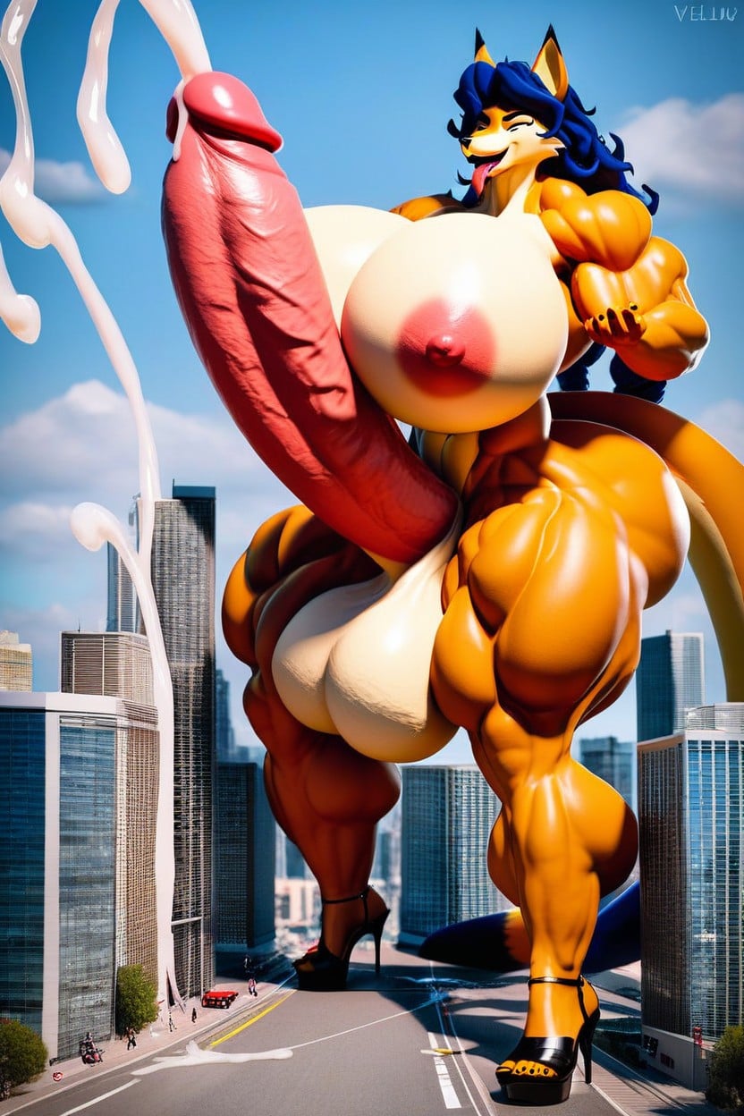 Abs, Thicc, Amazon Furry AI Porn