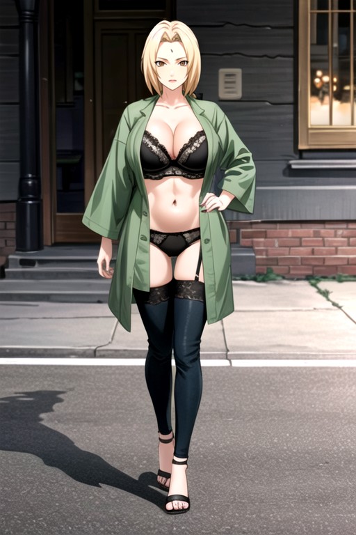 Stockings, Full Body, Tsunade (naruto) AI Porn