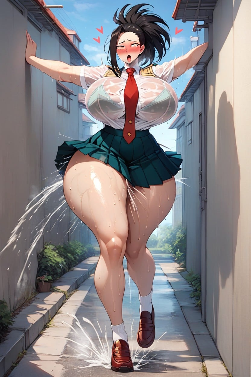 Squirting, Tie, Messy Sweat AI Porn
