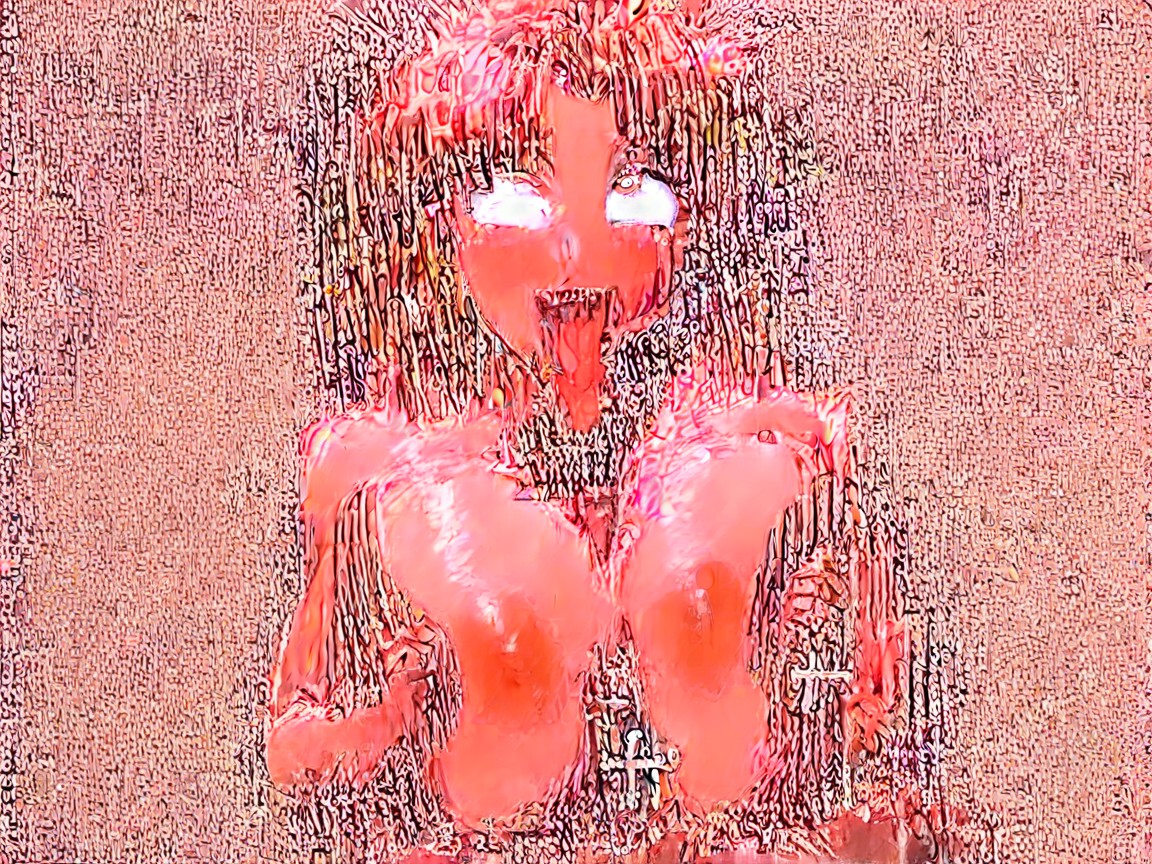 Calle, Ahegao, Mucha Gente AlrededorPorno AI Hentai