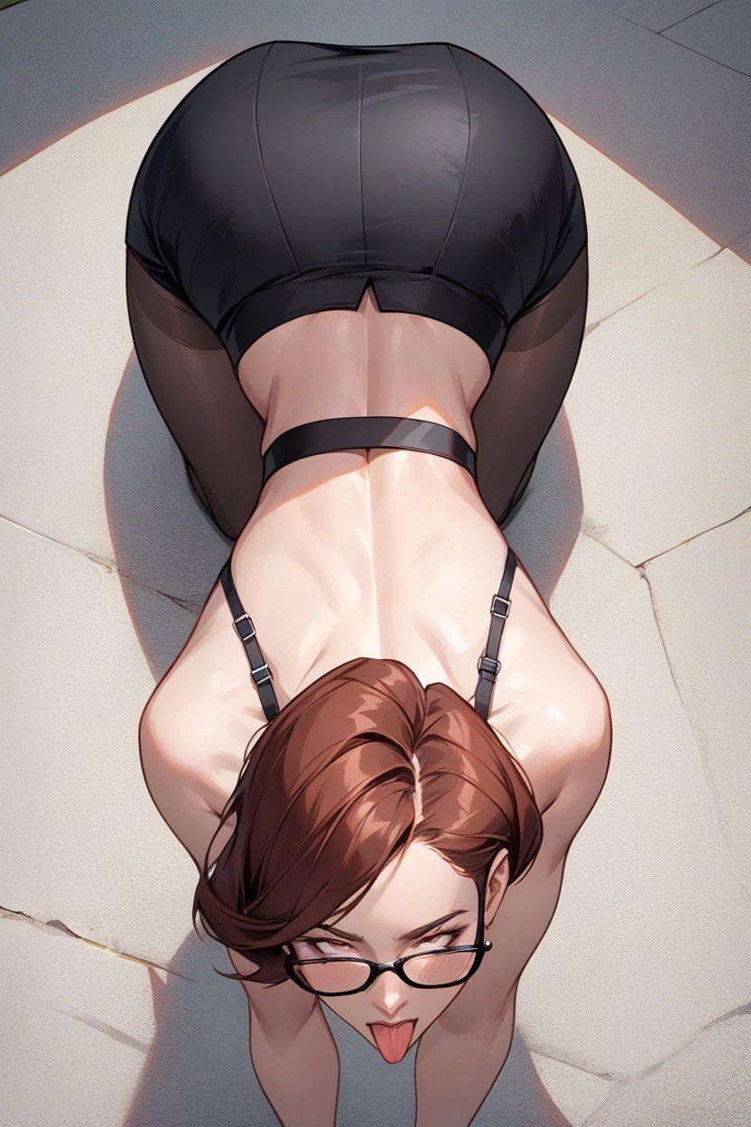 Helen Parr, 혀 내밀기, 눈 굴리기AI 포르노