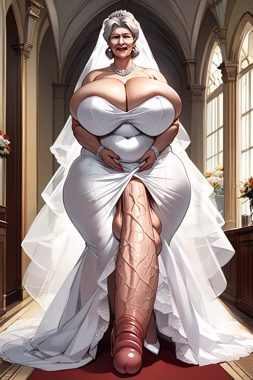 60+, Futanari, Selma Bouvier From The Simpsons Furry AI Porn