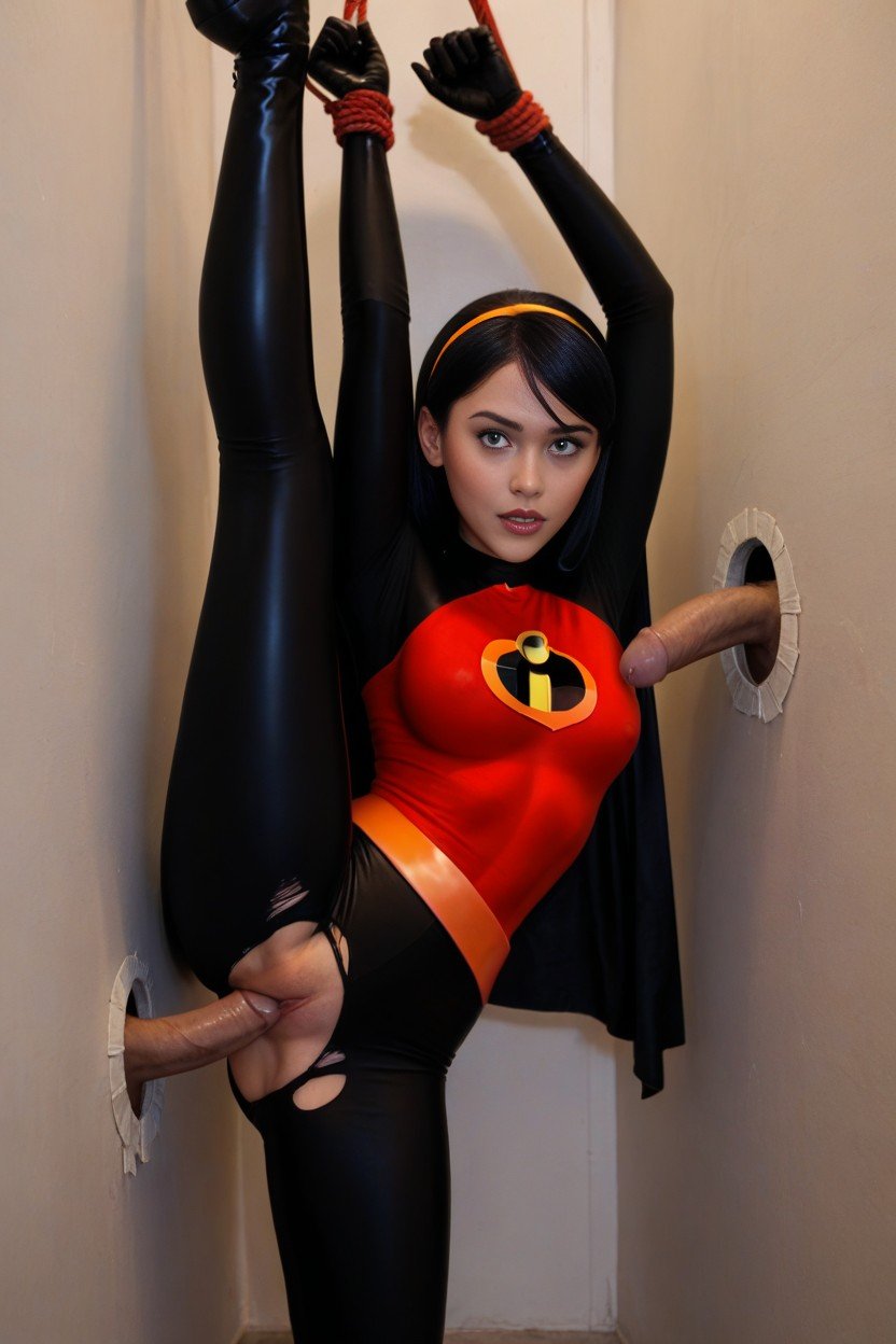 Glory Hole, Ropa Rasgada, Incredibles CostumePorno AI