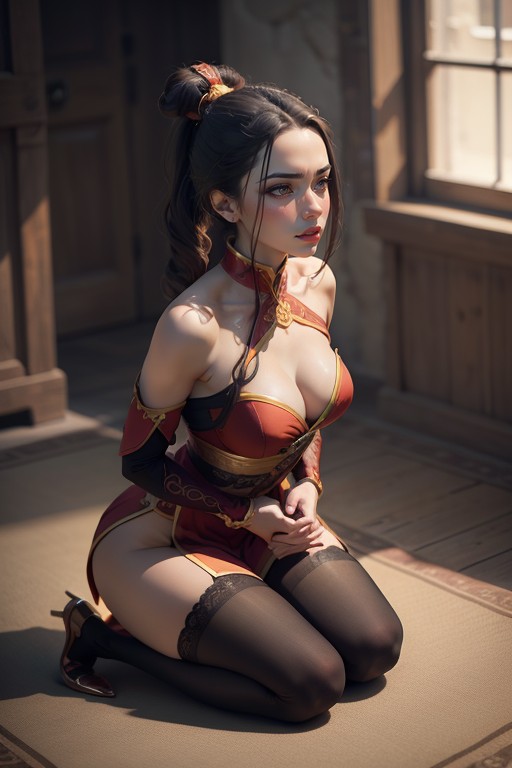 Azula (avatar), Vista Lateral, Cuerpo CompletoPorno AI Hentai