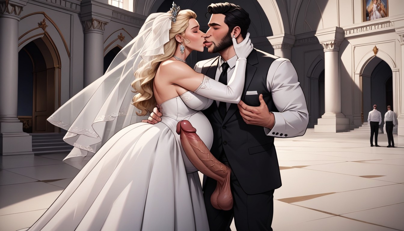 White, Happy, Male AI Gay Porn