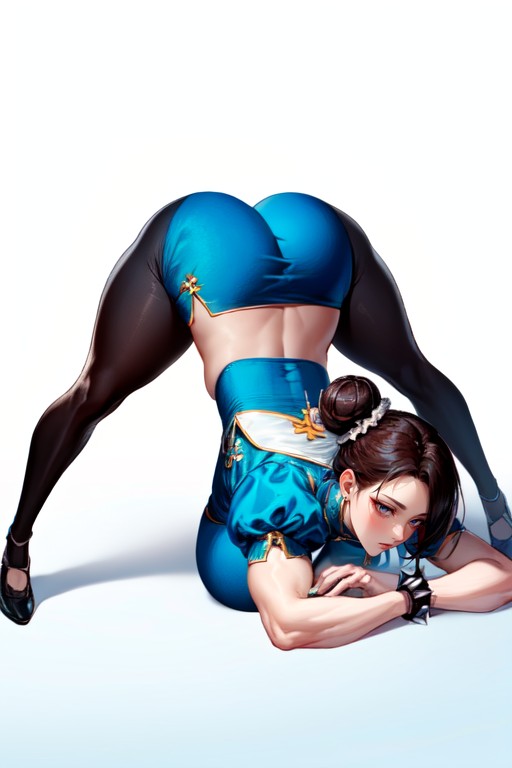 Kürbislaterne-pose , Runder Po, Chun Li (street Fighter)KI Porno