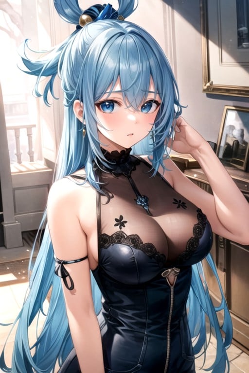 Aqua (konosuba) Hentai IA pornografia