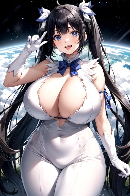 Le Maillot De Corps, Seins Faux, Hestia (danmachi)Porno IA