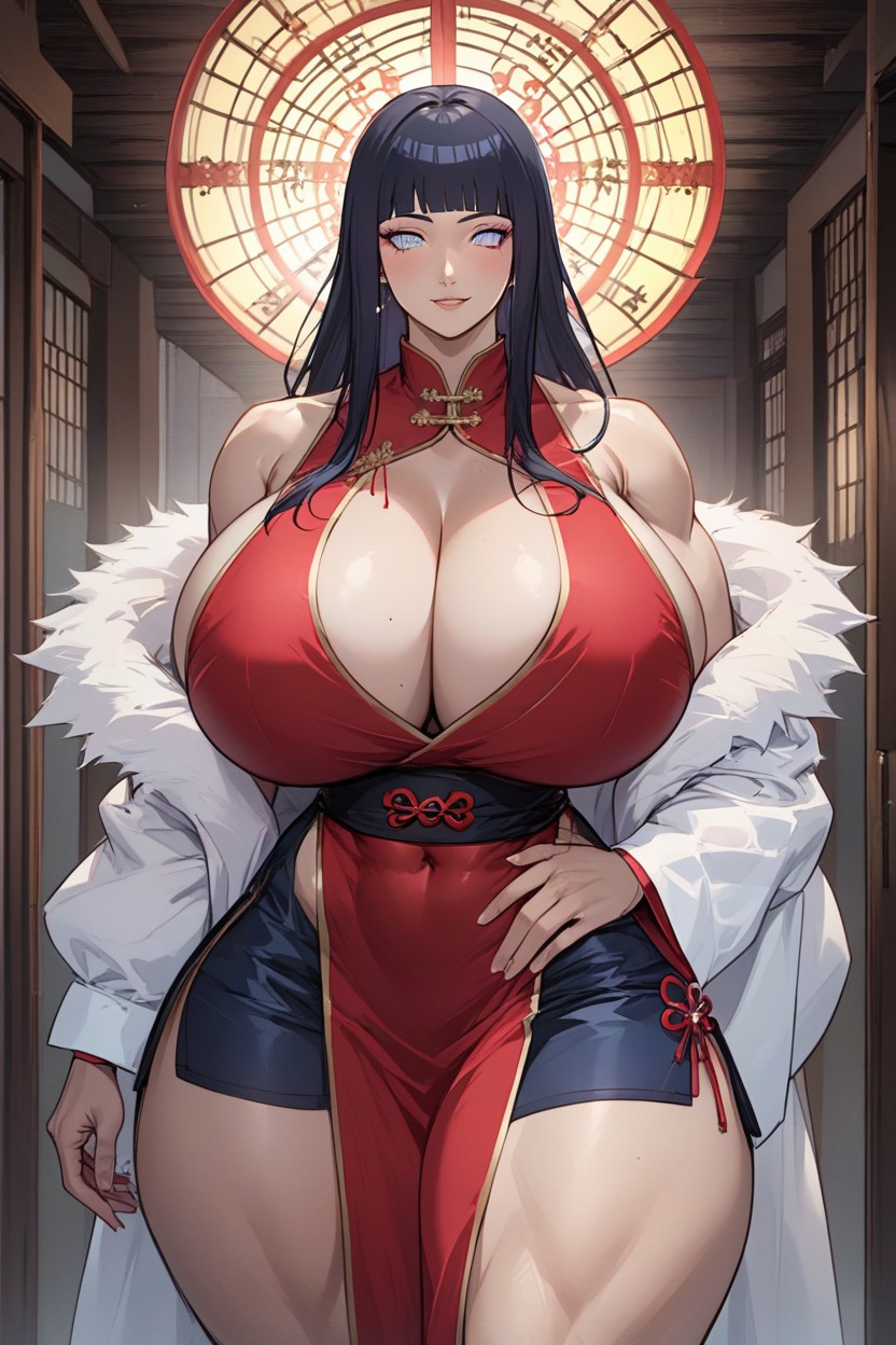 Zippered, Front View, Sleeveless Hentai AI Porn