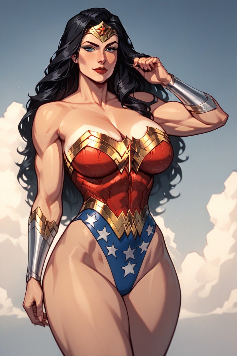 Large Ass, Large Breast, Wonder Woman From Dc Furry AI Porn