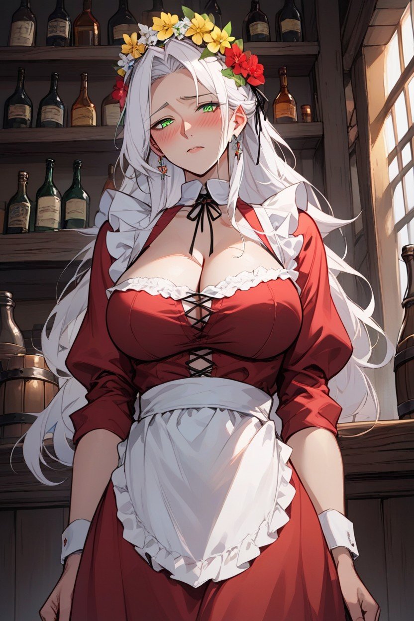 Form Fitting Clothes, Ingrid From Makai Kishi, Medieval Bar Hentai IA pornografia