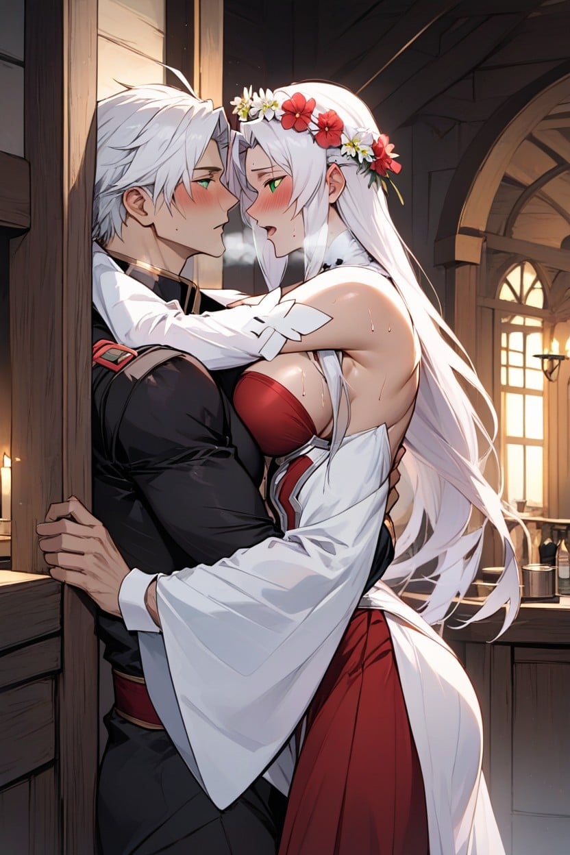Prefect Large Breast, Love Hearts, Form Fitting Clothes Hentai AI Porn