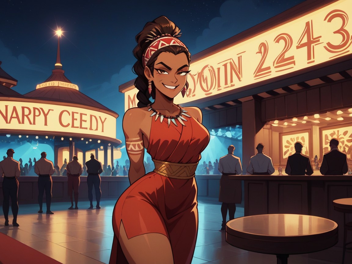 Full Body, Waist Length Ponytail, Ultra Detailed AI Porn