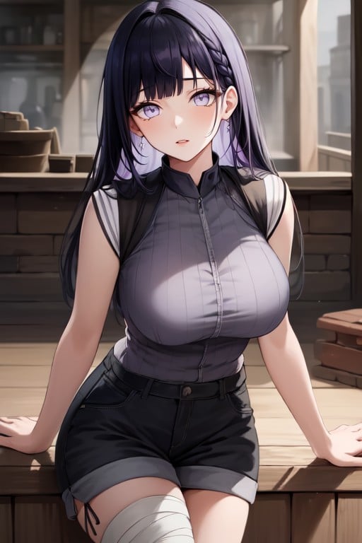 Hyuuga Hinata (naruto)Porno AI