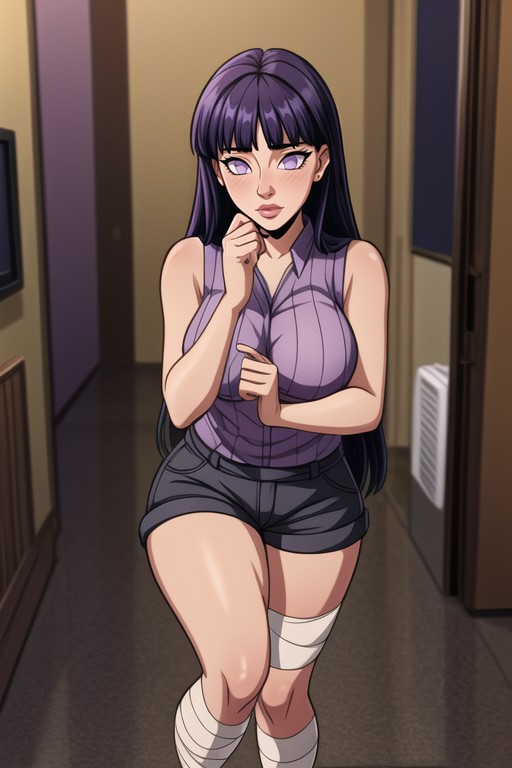 Hyuuga Hinata (naruto) Pornografia de IA