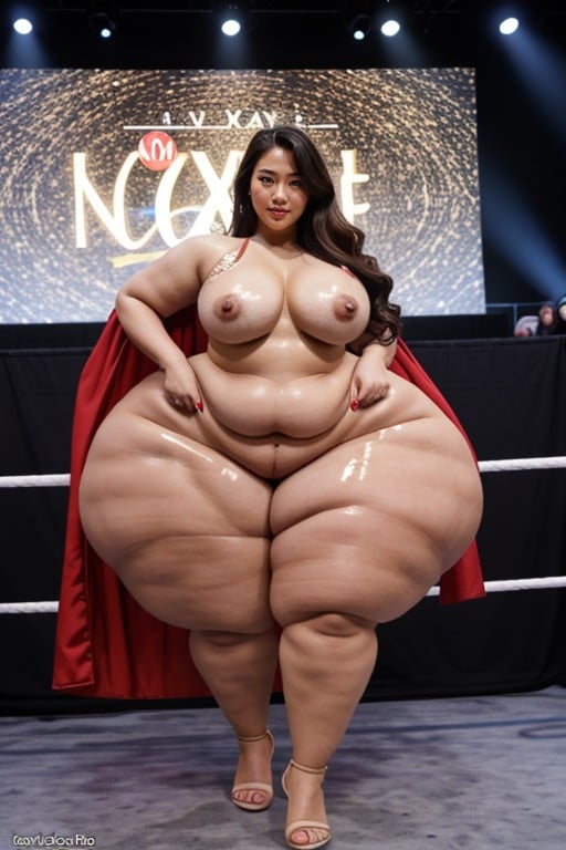 Dieciocho, Ssbbw, LuchadoraPorno AI