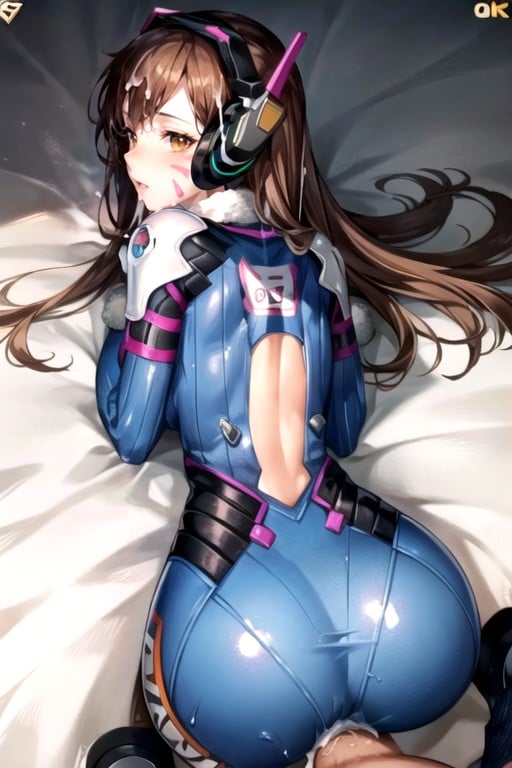 D'va (overwatch), Chica De Hooters, Estilo Perrito (primera Persona)Porno AI Hentai