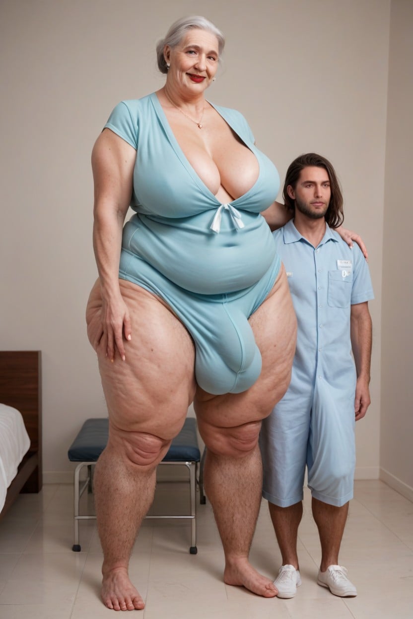 Ssbbw, Hospital, Gigantic Shemale AI Porn