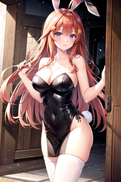 Medias, Itsuki Nakano (gotoubun No Hanayome), Mini FaldaPorno AI Hentai