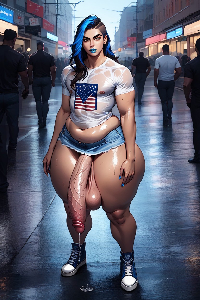 Soft Body, Big Eyes, Wide Hips AI Gay Porn