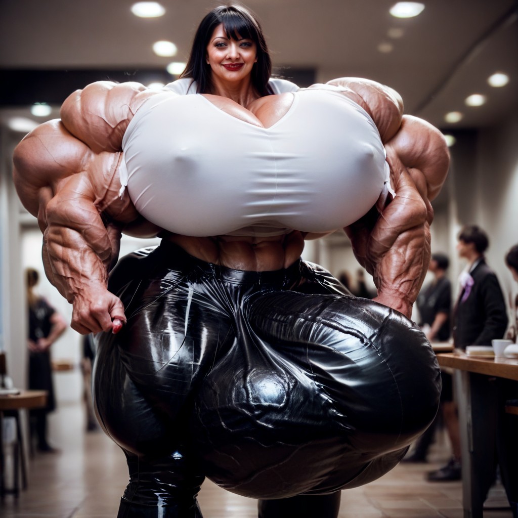 Gigantic, Pre-cum, Hyper Gigantic Massive Penis Shemale AI Porn