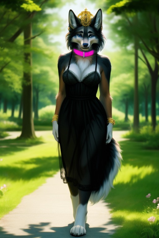 Diadem, Cute, Full Body Furry AI Porn