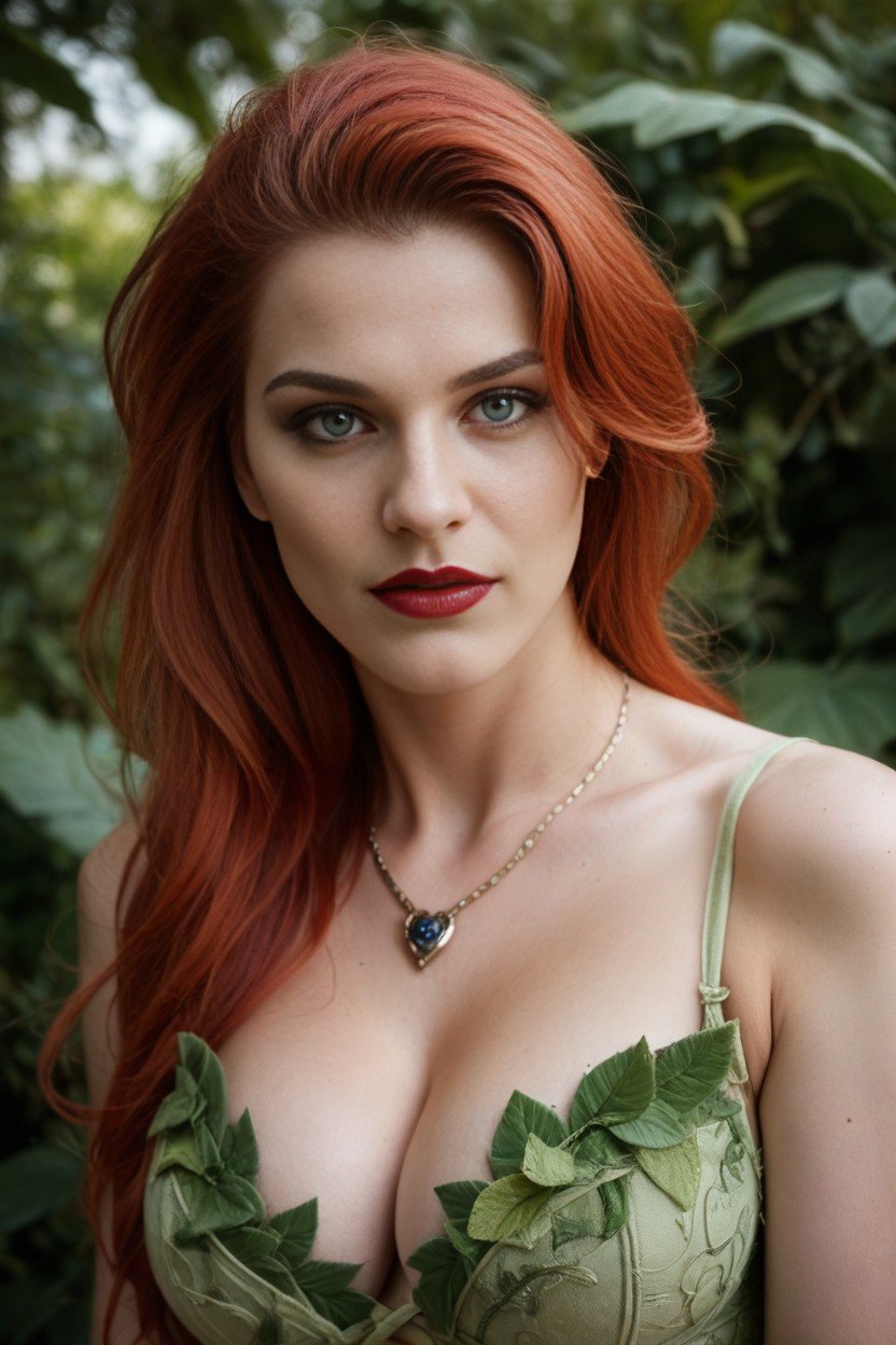 Poison Ivy From Dc Comics Travesti IA Pornô