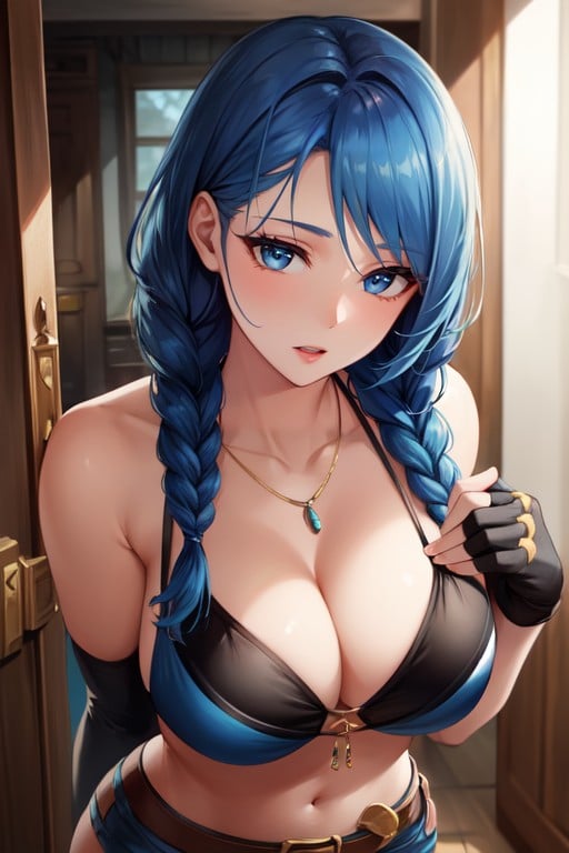 Jinx (league Of Legends) Hentai IA pornografia