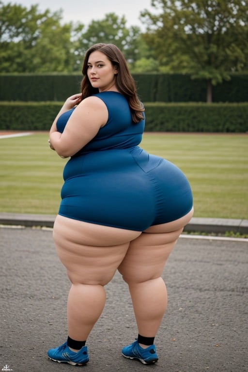 Dutch, Rear View, Ssbbw AI Porn