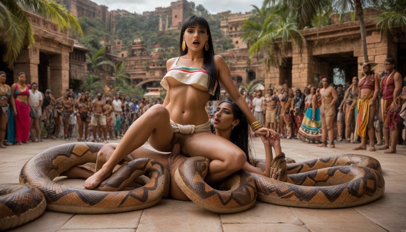 Having Sex With Kaa, Chel From El Dorado, Aztec City AI Porn