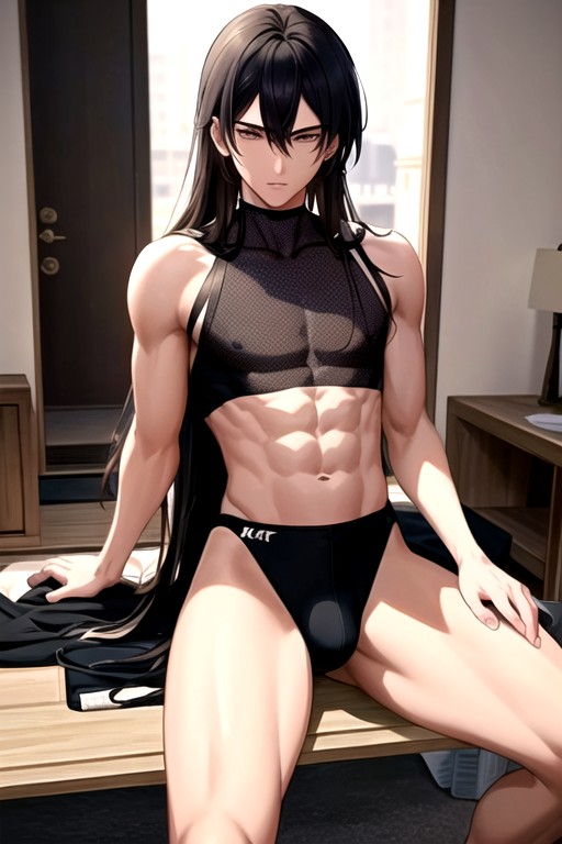 Gros Cul, Tokyo, Japonais Porno IA Asiatique