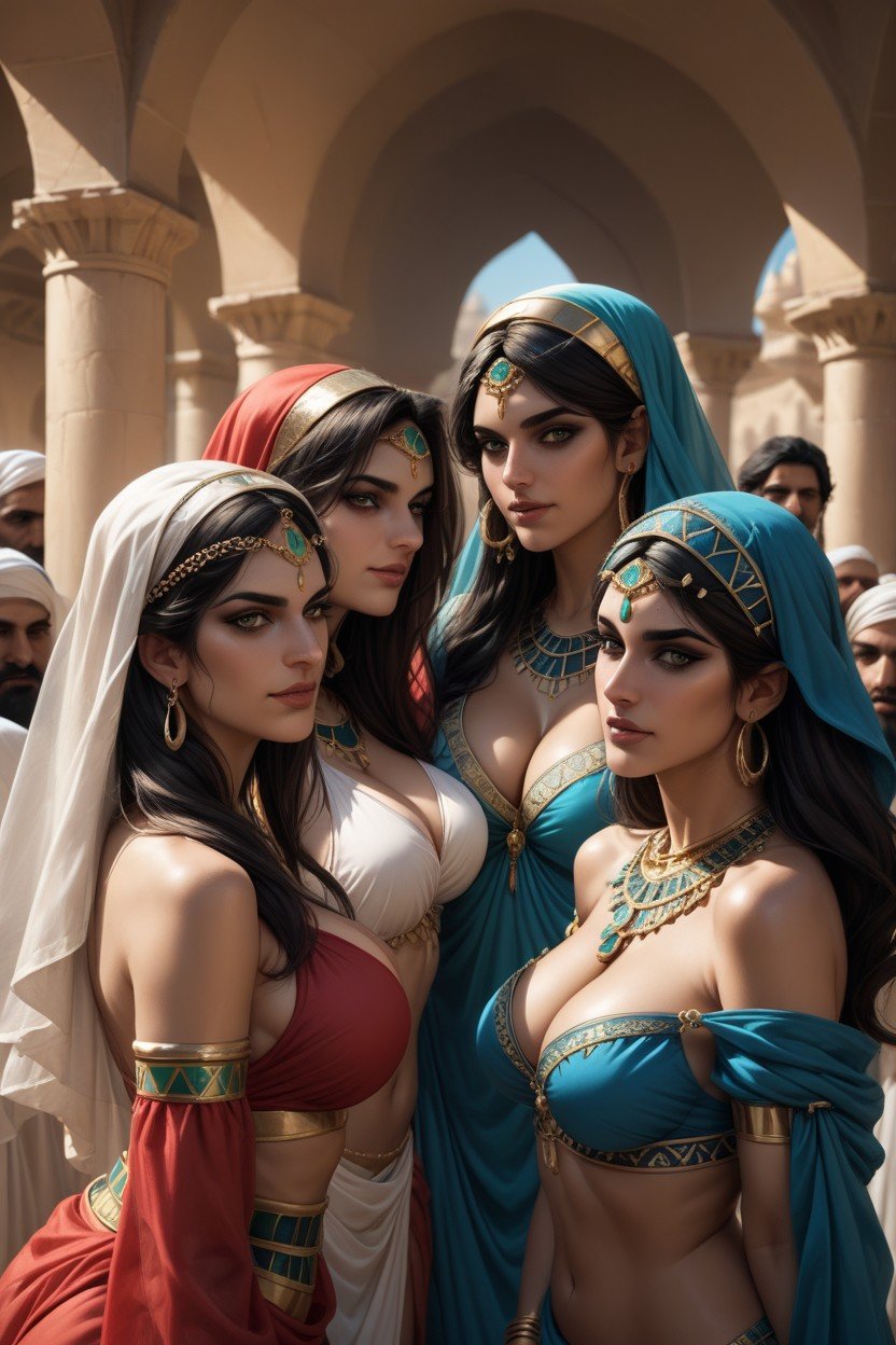 Harem, Arabian Harem AI Porn