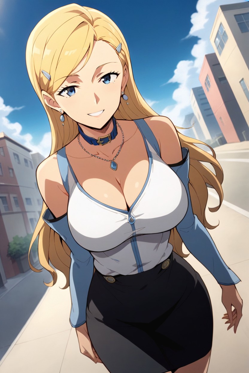 Sky, Woman, Smile Hentai AI Porn