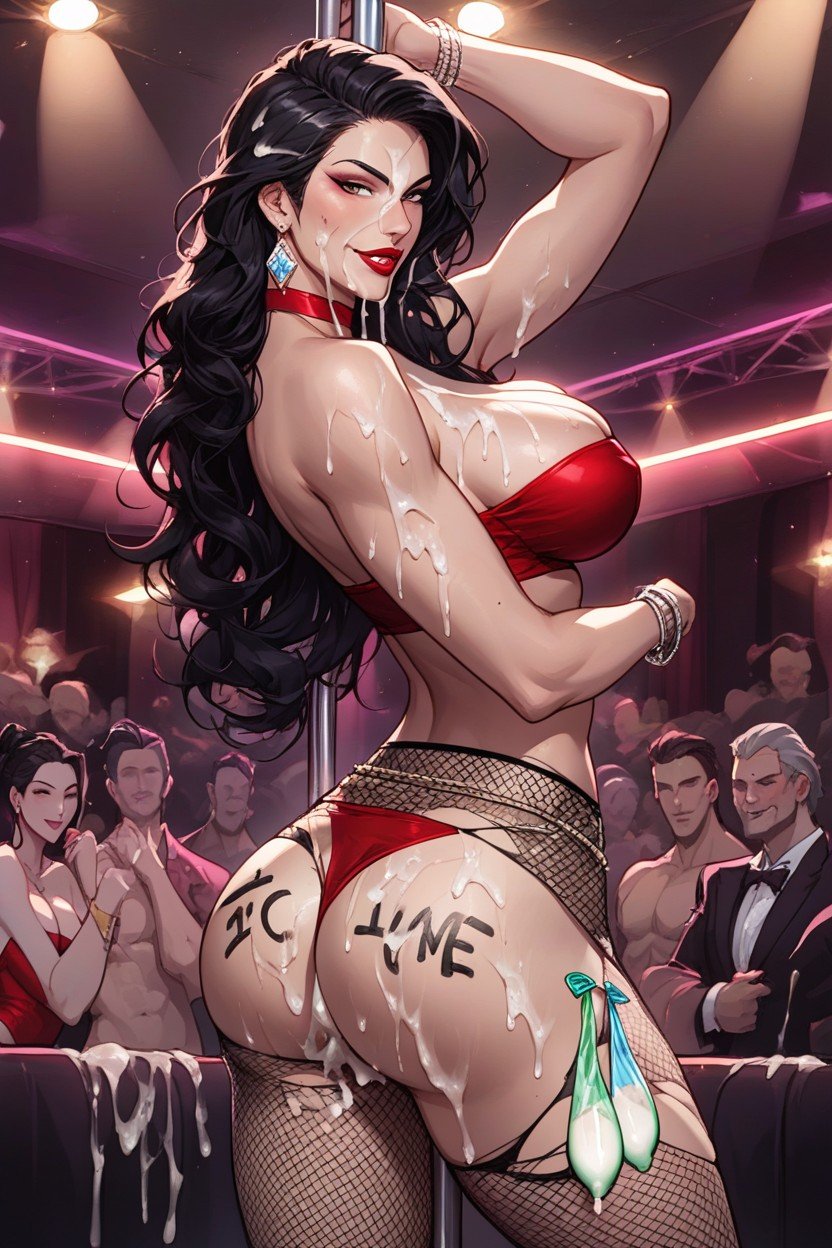 Strip Club, 20s, Seductive AI Porn