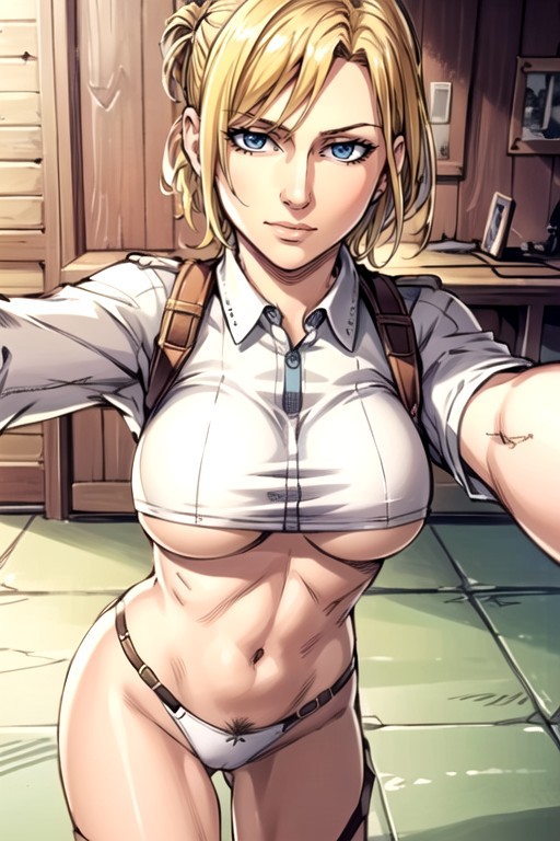 Cómic, Selfie, Annie Leonhart (attack On Titan)Porno AI