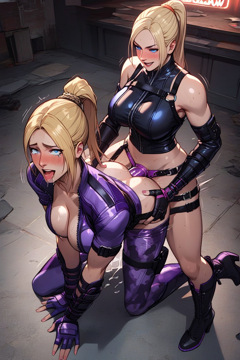 Massive Breast, Squirt, Ponytail Hentai AI Porn