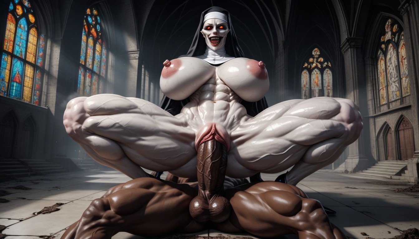 Church, Valak, Massive BreastsAI 포르노