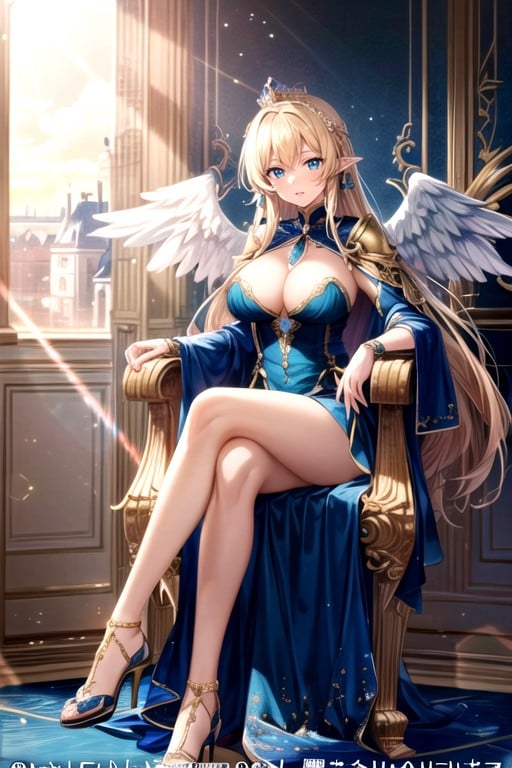 Crown Of Lauriez, Sitting On The Throne, Big Angel WingAIポルノ