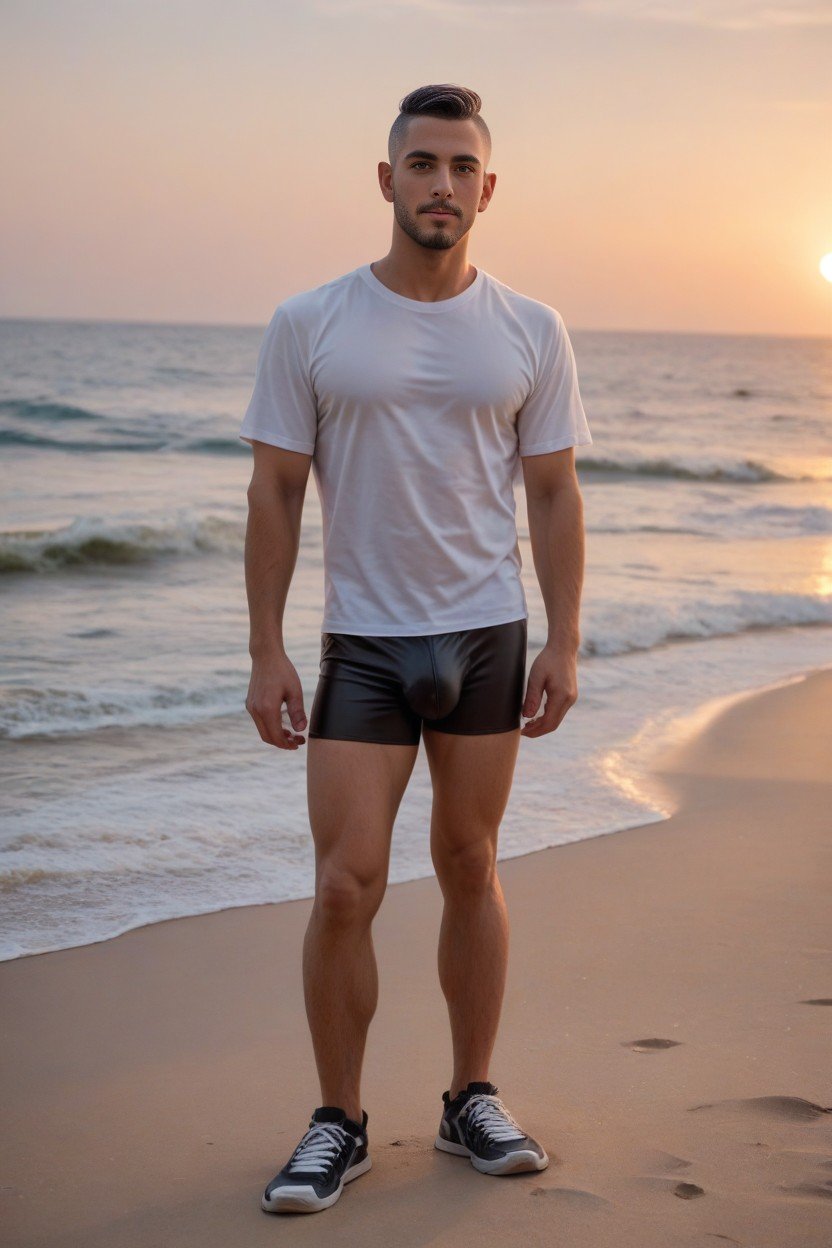 미소 짓다, European Man With Long Bulge, 18쉬메일 AI 포르노