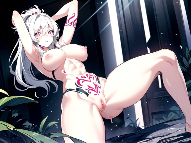 Spread Labia, Hot Stuff Girls, Presenting Lower Body Hentai AI Porn
