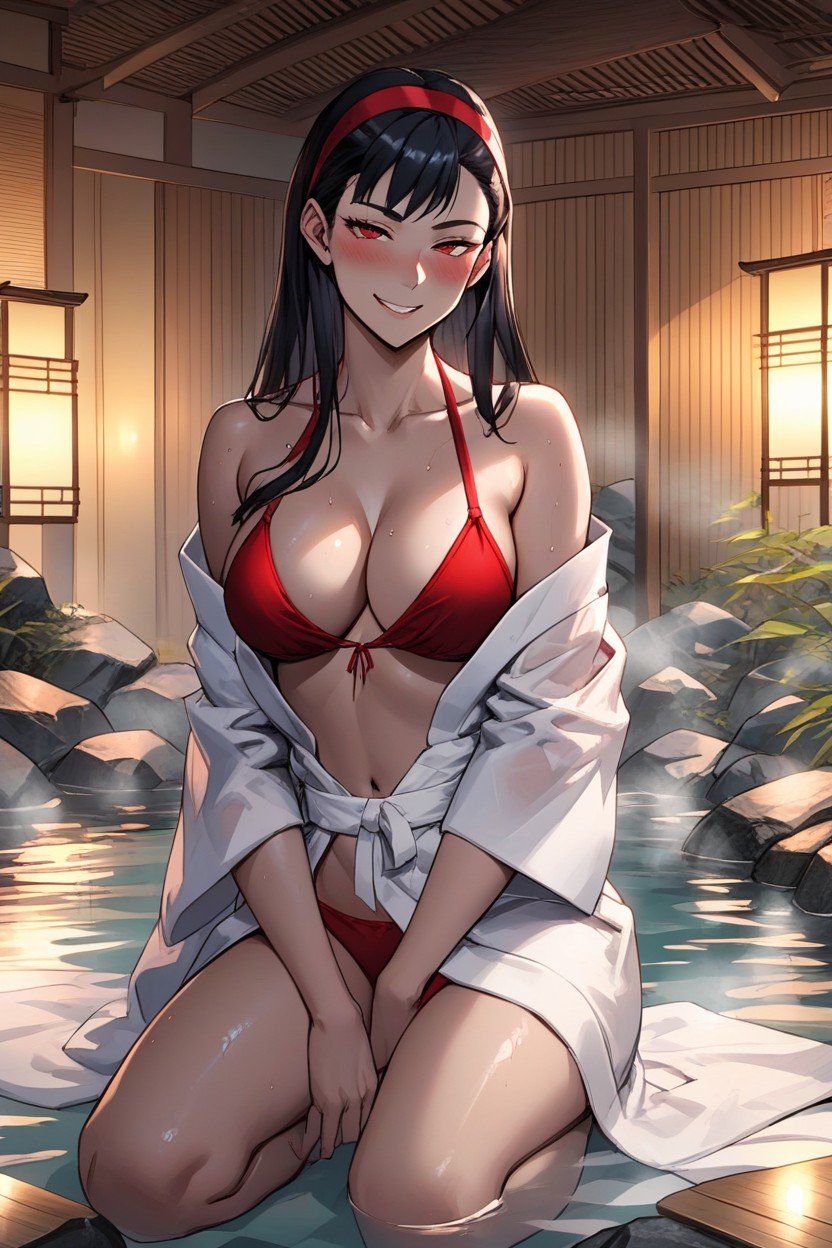 Medium Breasts, Spa, 淘气AI黄片