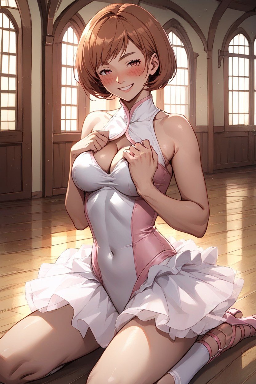 Mischievous (smiling While Blushing), Opera House, Tutu Furry AI Porn